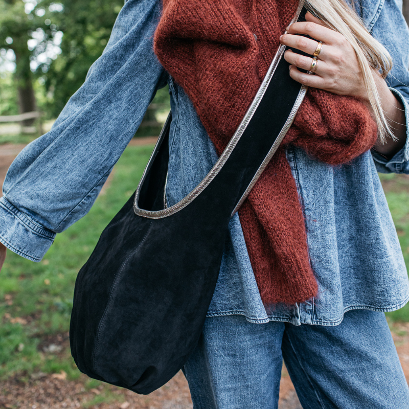 Suede 2025 hobo purse