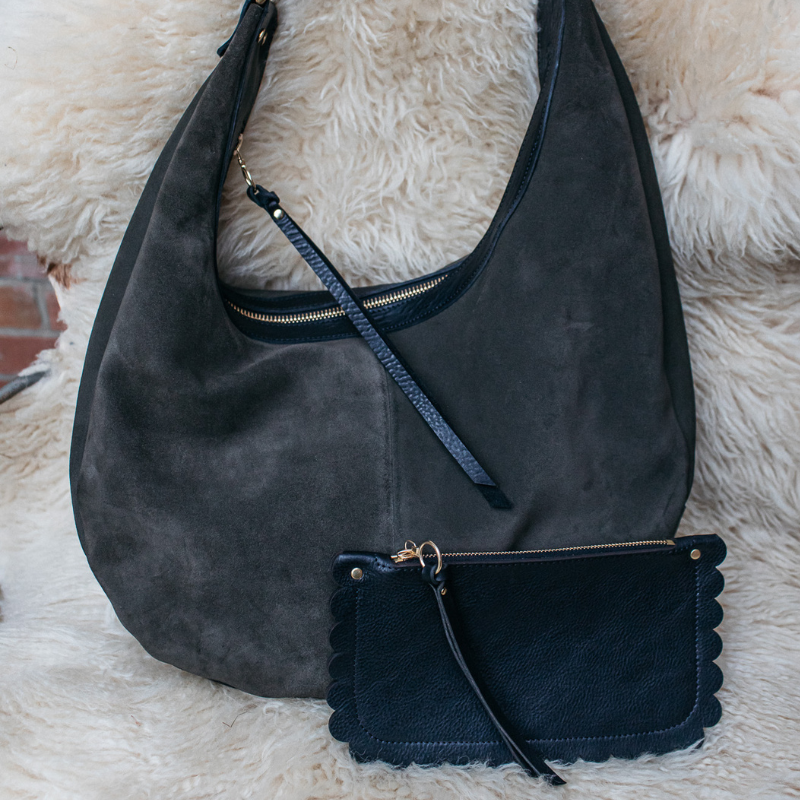 Beau Crescent Limited Edition moss + black