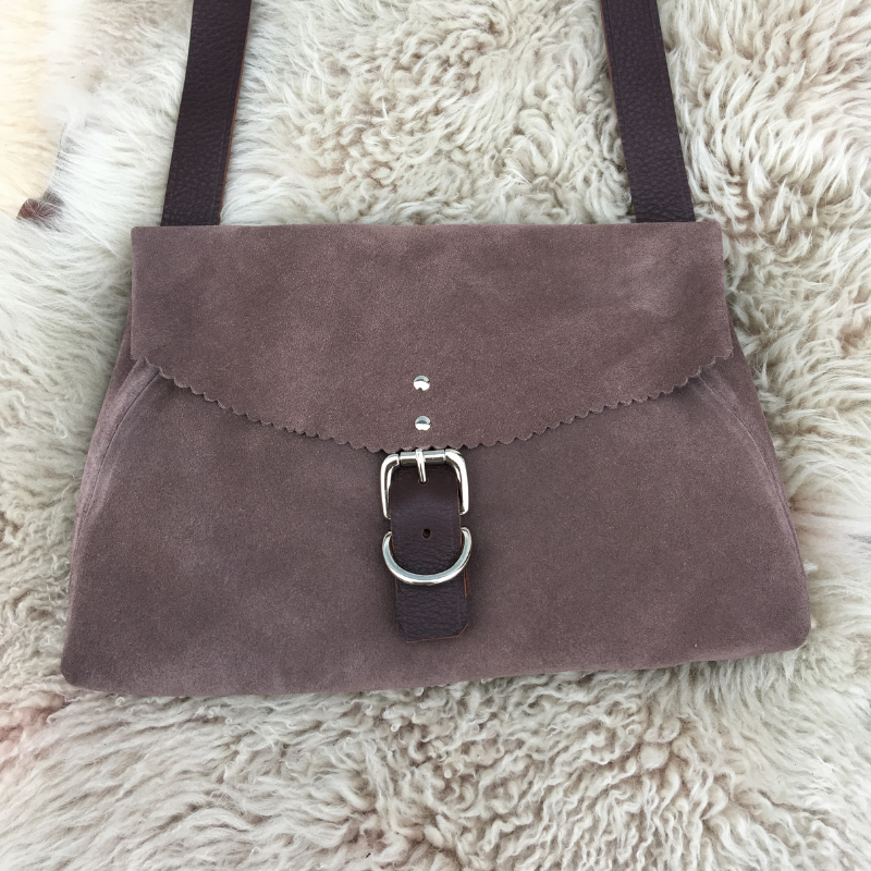 OUTLET - CAMILLE clay Suede