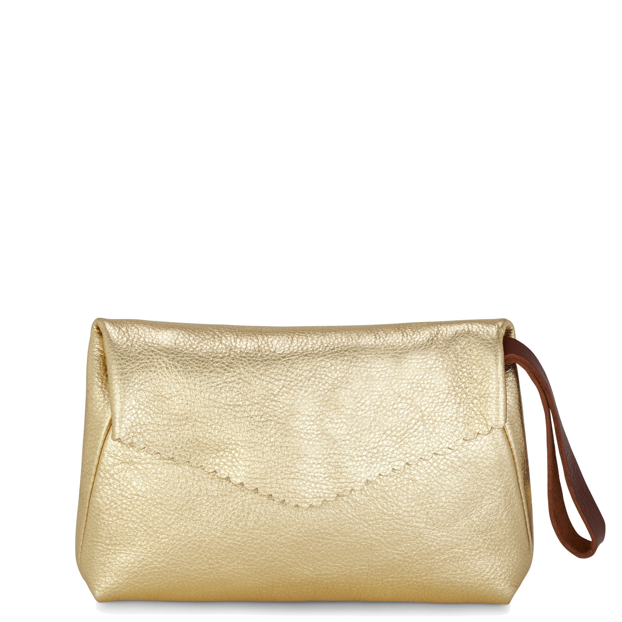 AVA clutch gold