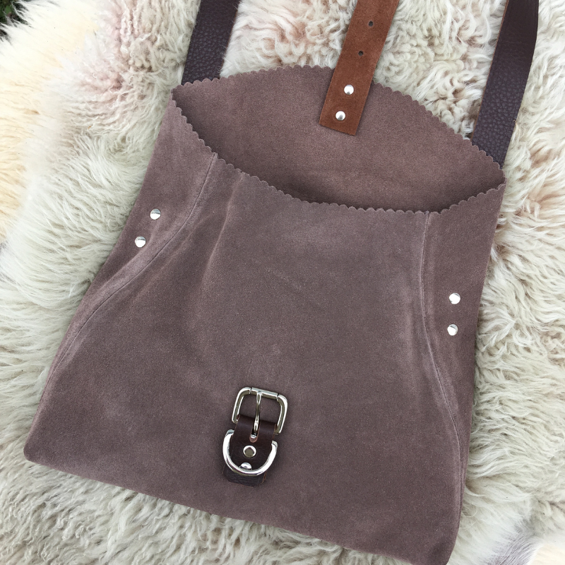 OUTLET - CAMILLE clay Suede